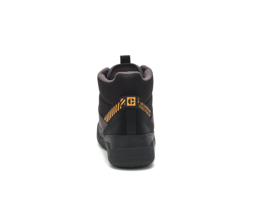 Caterpillar CODE Hex Hi Utility Spor Ayakkabı Erkek Gri Siyah | BLN18T