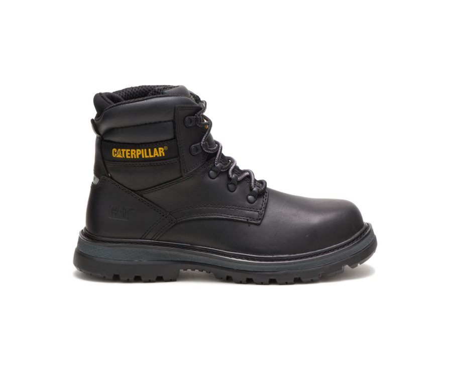 Caterpillar Fairbanks Steel Burunlu İş Boot Iş Botu Erkek Siyah | 3NB0LK