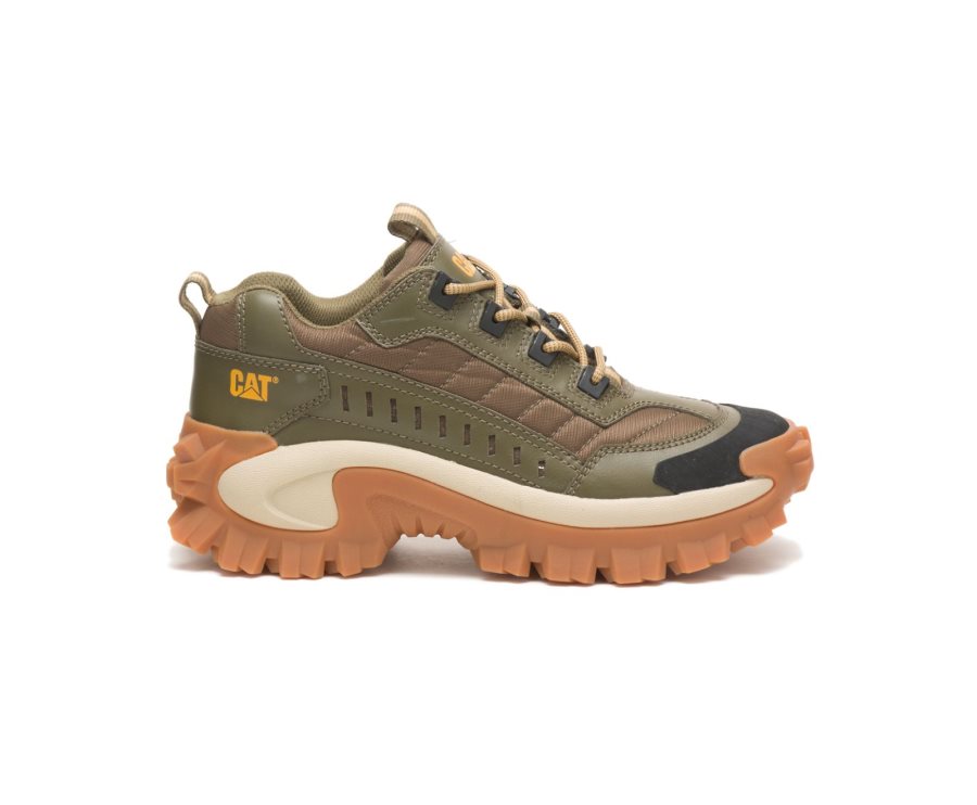 Caterpillar Intruder Shoe Günlük Ayakkabı Erkek Koyu Zeytin Yeşili Kahverengi | IM93XC