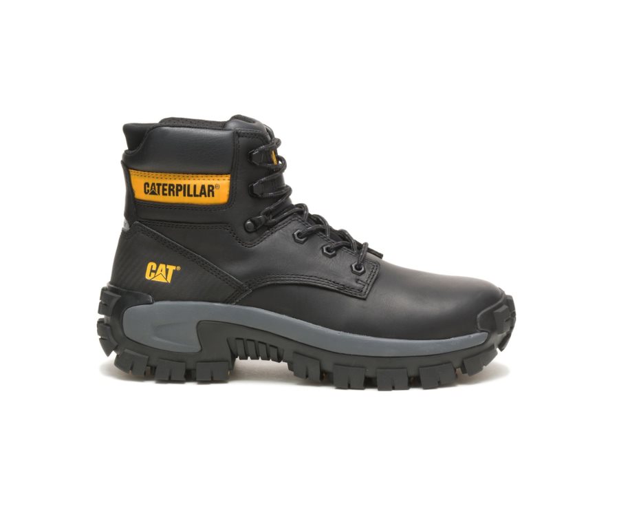 Caterpillar Invader Hi Steel Burunlu İş Boot Iş Botu Erkek Siyah | MXV95M