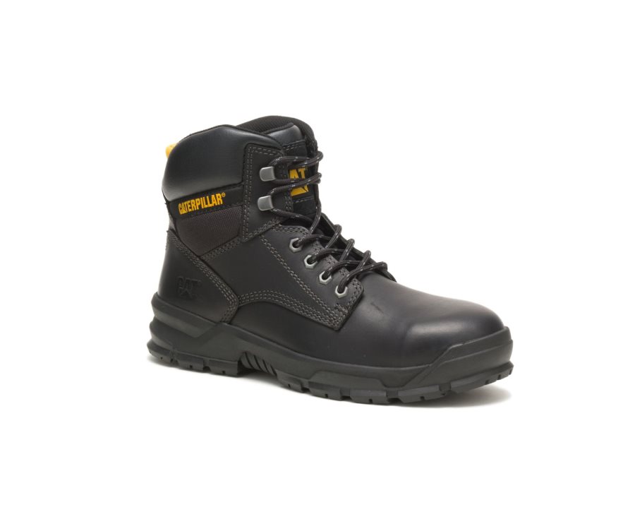 Caterpillar Mobilize Alloy Burunlu İş Boot Iş Botu Erkek Siyah | W298BQ