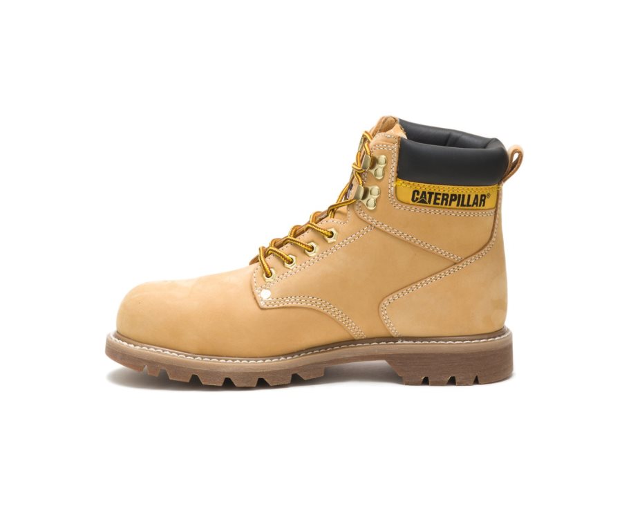 Caterpillar Second Shift Steel Burunlu İş Boot Iş Botu Erkek Kahverengi | BTXS92