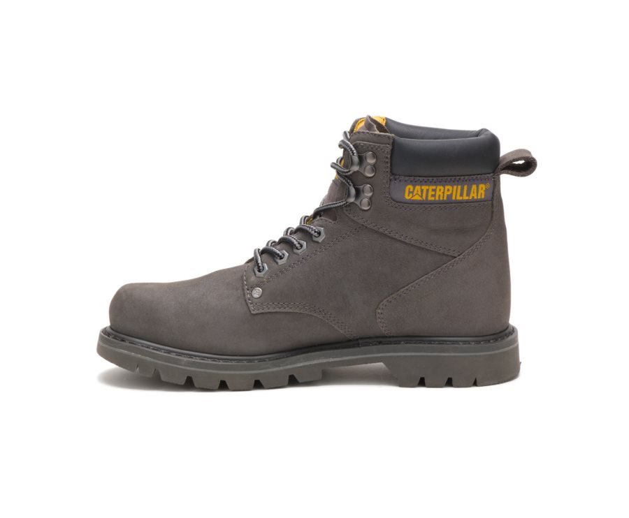 Caterpillar Second Shift Steel Burunlu İş Boot Iş Botu Erkek Gri | HJ2R6J