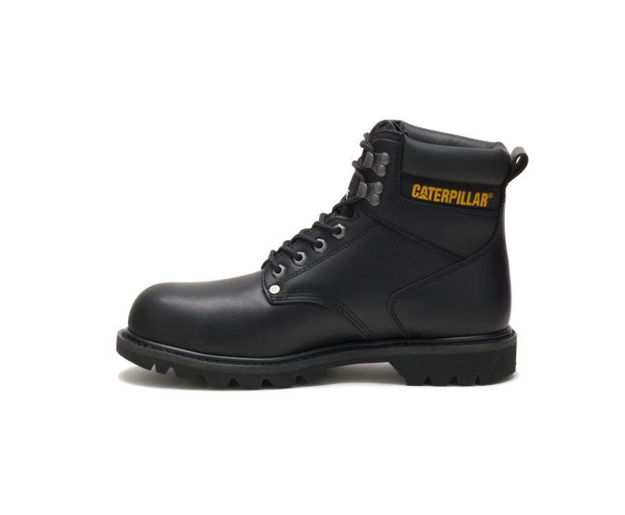 Caterpillar Second Shift Steel Burunlu İş Boot Iş Botu Erkek Siyah | NG0LH8