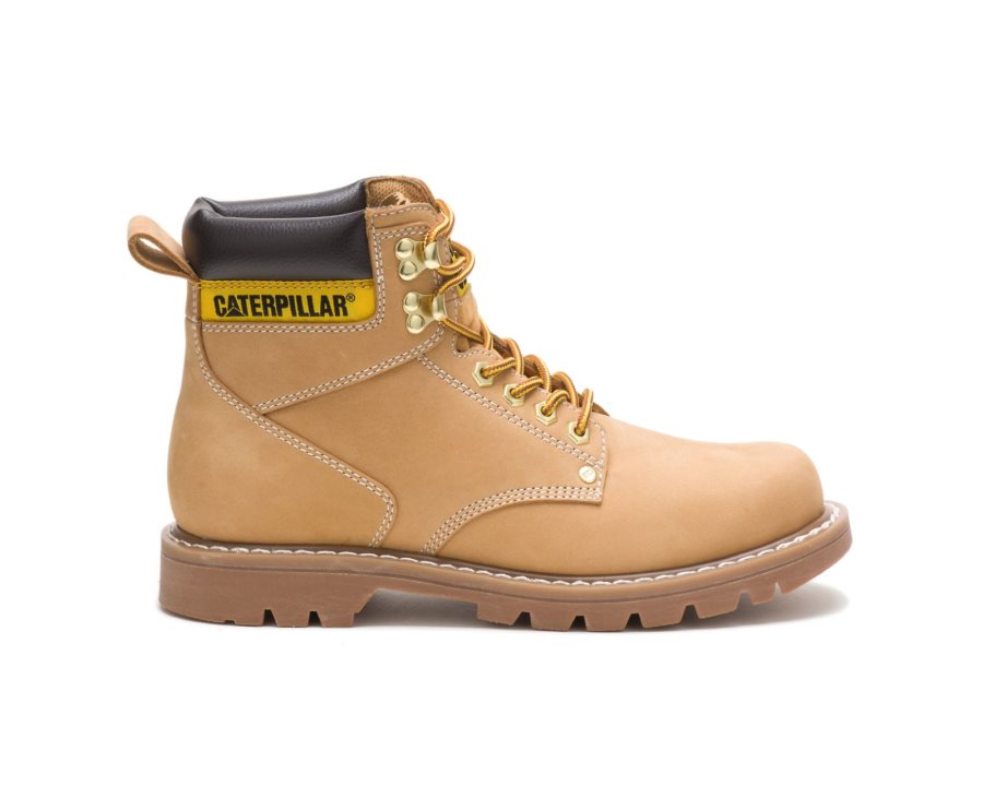 Caterpillar Second Shift İş Boot Iş Botu Erkek Kahverengi | Z28RM1