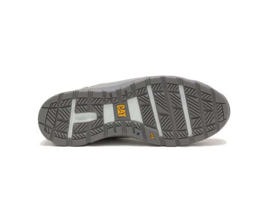 Caterpillar Sprint Tekstil Alloy Burunlu İş Shoe Spor Ayakkabı Erkek Gri | XB0234