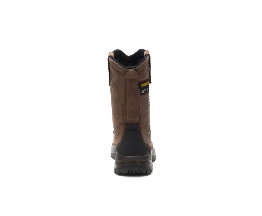 Caterpillar Spur Steel Burunlu İş Boot Iş Botu Erkek Kahverengi | 1T8H7Q