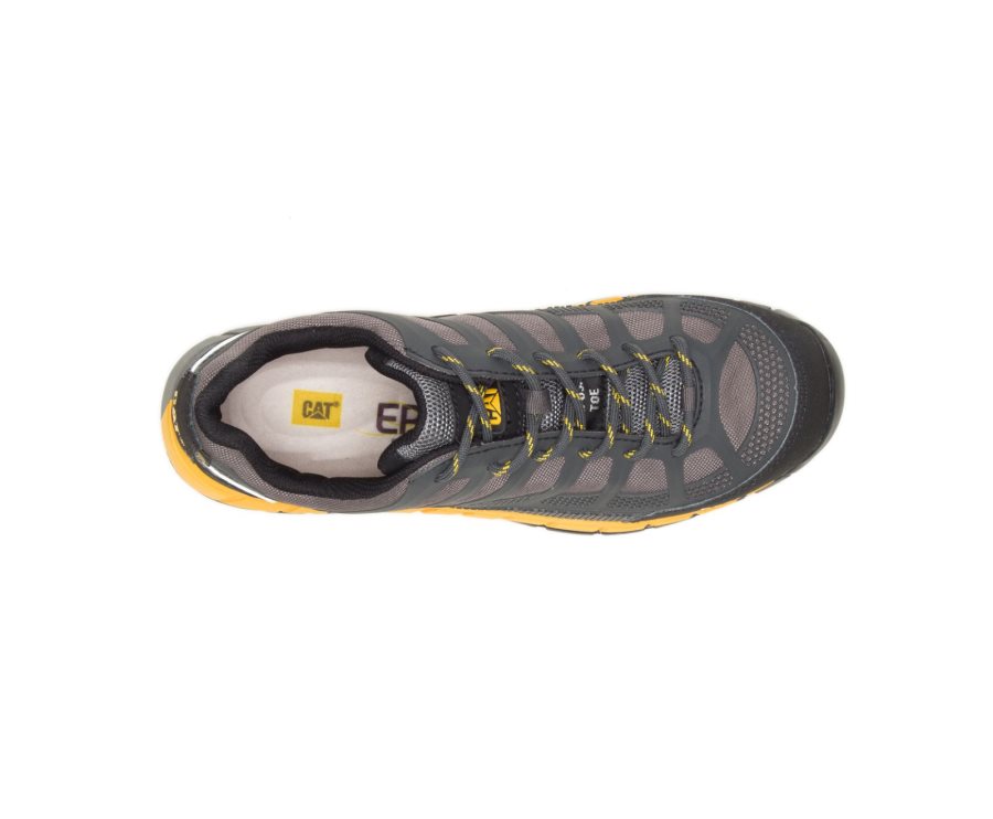 Caterpillar Streamline Composite Burunlu İş Shoe Spor Ayakkabı Erkek Koyu Gri | 6D356V