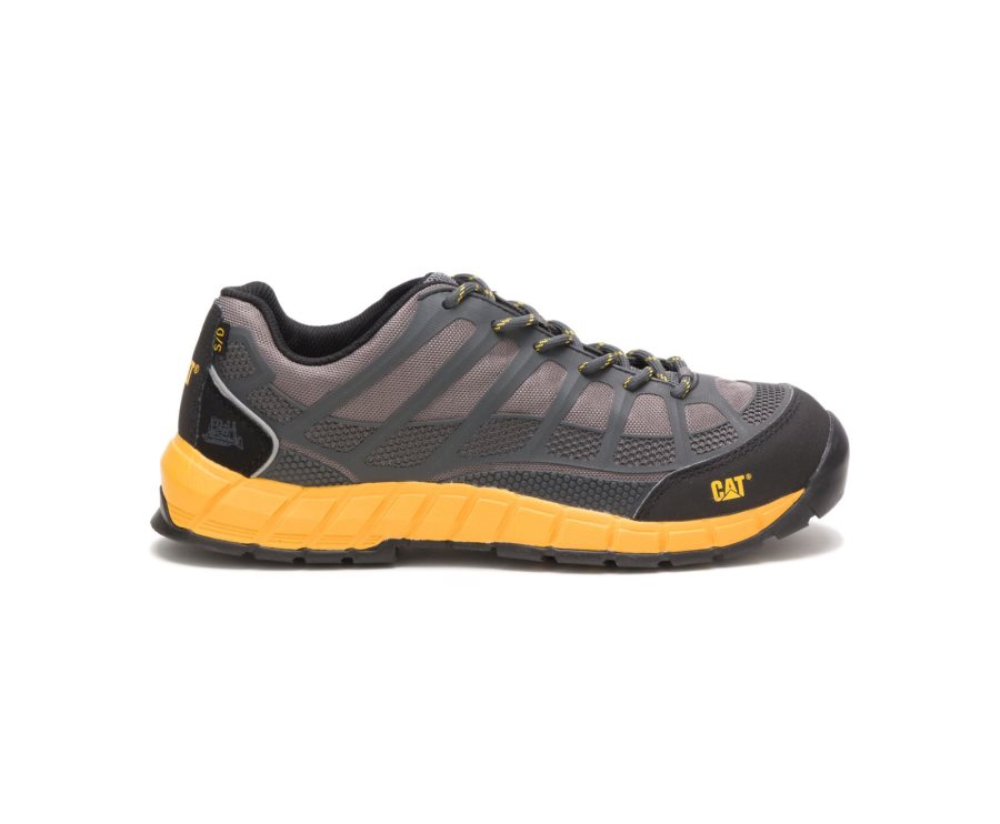 Caterpillar Streamline Composite Burunlu İş Shoe Spor Ayakkabı Erkek Koyu Gri | 6D356V